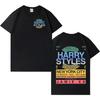 Sänger HarryStyle Trendiges Album Together Tour T-Shirts Ästhetisches Pop-T-Shirt Herren Damen Harajuku Locker Übergröße Freizeit-T-Shirts
