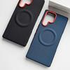 For ZTE Red Magic 11 Pro Plus Case Magnetic Soft TPU+Nylon Woven Leather Back Anti-Fingerprint Cover for Red Magic 11 Pro
