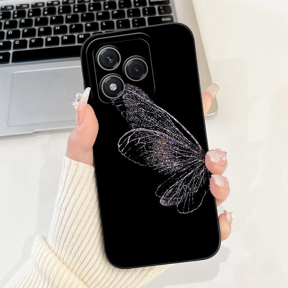 For Honor 400 Lite Case ABR-NX1 Cute Cat Flowers Painted Cover Shockproof Phone Case For Honor400 Lite Honor 400Lite Soft Fundas