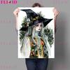 Lovely Lori Little Witch Art Posters And Prints Decorative Witchcraft And Magic Of Witches Wall Art Canvas Painting No Frame