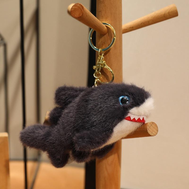Polpo Cartone Animato, Squalo, Tartaruga Marina, Ciondolo Animale Marino, Bambola, Borsa Giocattolo di Peluche, Decorazione da Appendere Portachiavi