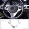 ABS Silver Steering Wheel Cover Trim For 2005-2012 BMW 3 Series E90 E92 E93