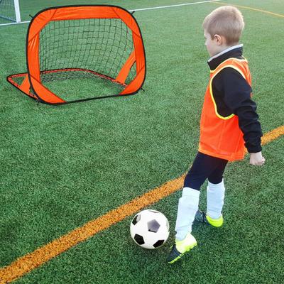 Pop Up Soccer Goals for Kids Foldable Soccer Goal Net Indoor Outdoor Practice Net with Carry Bag for Beach Backyard Park Football Training