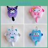 Handmade Sanrio Kuromi Melody Cinnamoroll Plush Doll Pendant For Anime Fans