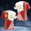 Morocco Flag & Coat of Arms Graphic Tee Summer Casual Streetwear Men's Fashion Loose T-shirts Boy Oversized Short Sleeve Tops