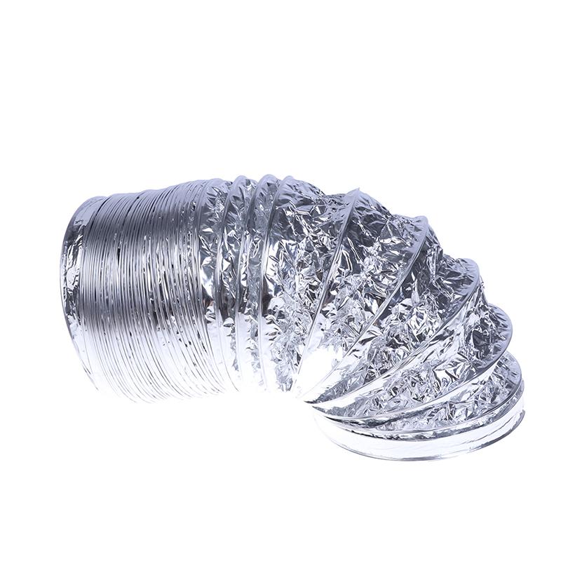 3.1Inch Flex Air Aluminum Foil Ducting Dryer Vent Hose For Ventilation 1.5M