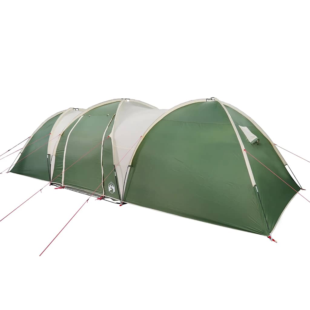 Vidaxl Family Tent, 8-Person, Dome, Green, Waterproof