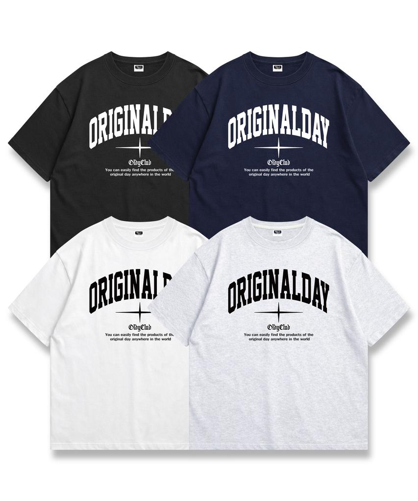 ORIGINALDAY Original Campus Oversized Short Sleeve T-Shirt Unisex 4 Colors