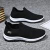 Men Breathable Mesh Shoes Outdoor Casual Shoes Light Walking Flats Vulcanized Shoes for Men Slip-On Loafers New Sneakers