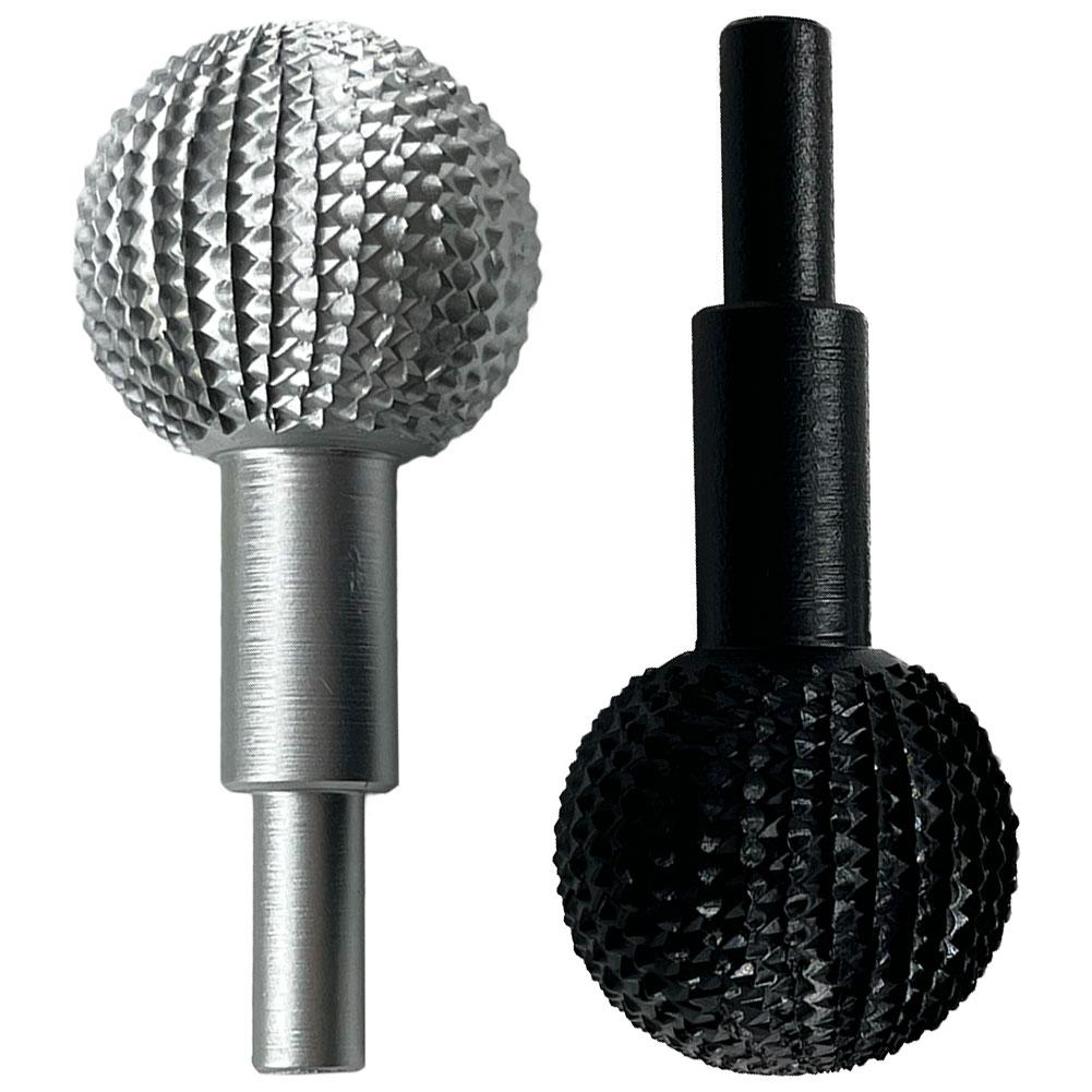 41.2mm Extreme Sphere Rotary Burr Carbide Burr Ball Wood Carving Polishing Engraving Drilling Bits Ball Gouge Grinding Head