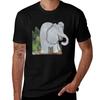 Mr Elephant In the Jungle TShirt Odor Resistant Short Sleeve Top