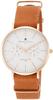 Watch Thin Genuine Imported Product Brown [Salvatore Mara] Multi-Calendar SM15117-PGWHPG Men's