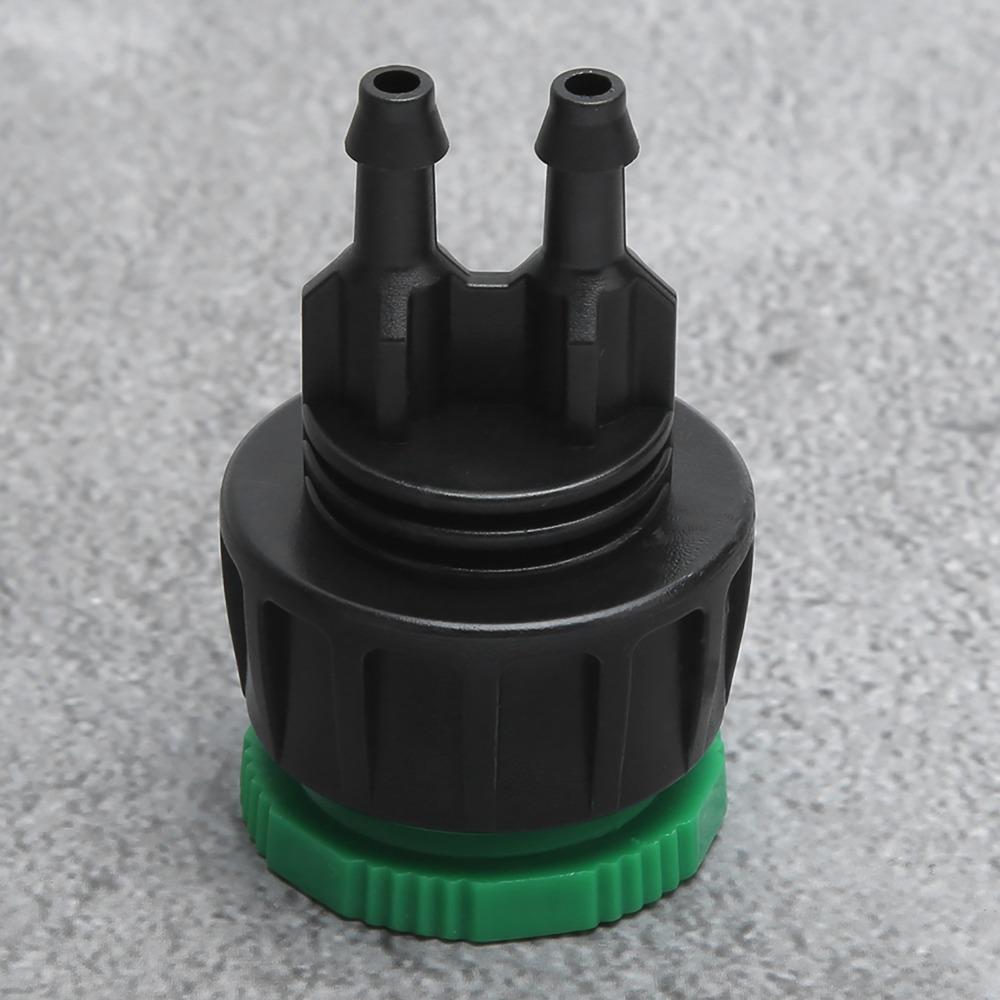10Pcs G1/2 and G3/4 Thread Quick Connector Black and Green Irrigation Fitting  Micro Hose Connection