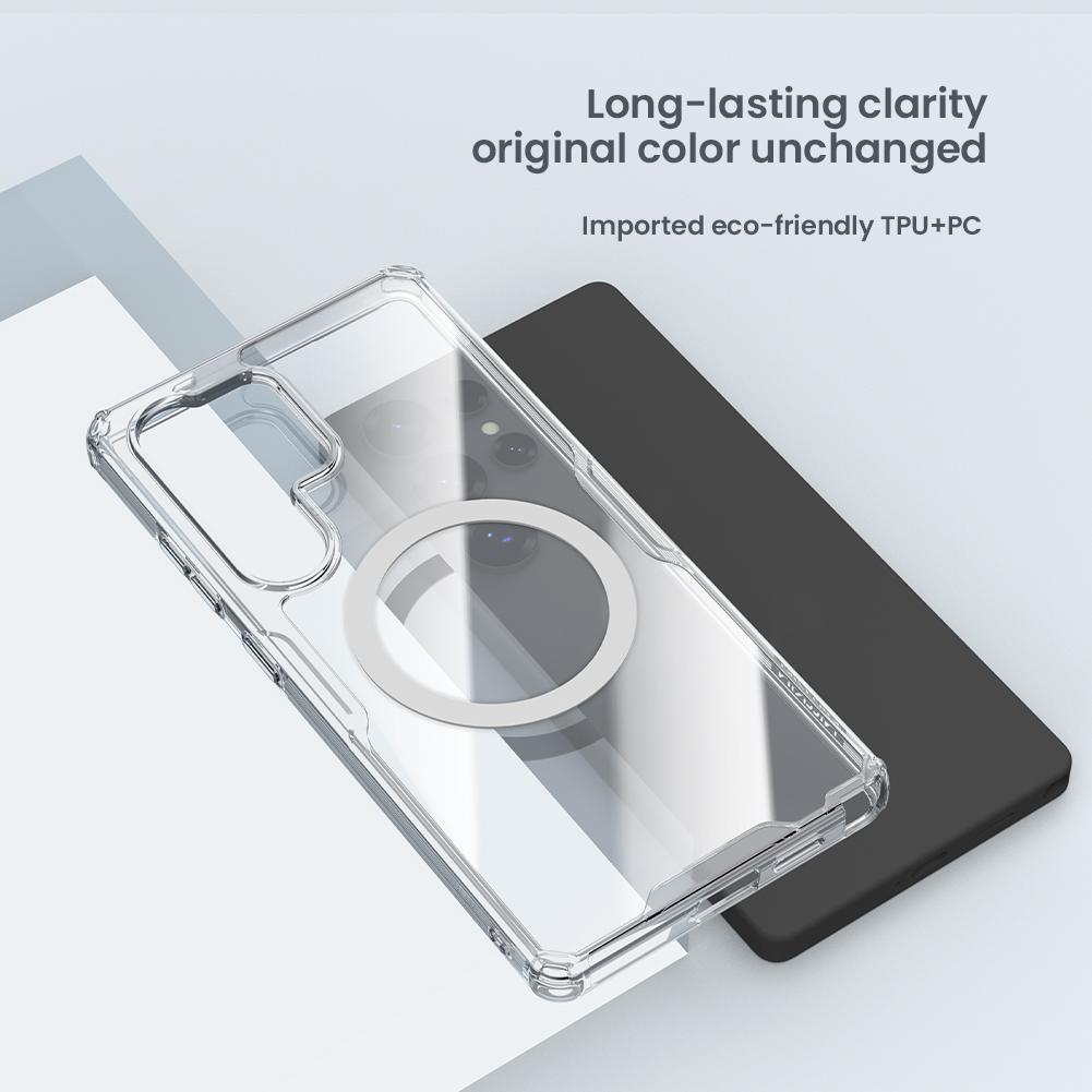 NILLKIN For Nillkin for Samsung Galaxy S25 Ultra Phone Case Nature TPU Pro Magnetic Back Cover Slim Silicone Case