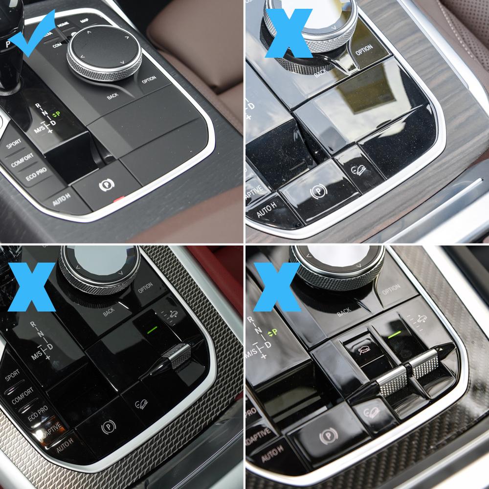 רכב LHD RHD קופסת אחסון קונסולה מרכזית קדמית שינוי עבור BMW 1 2 3 4 X3 X4 X5 X6 F40 F44 G20 G28 G29 G01 G05