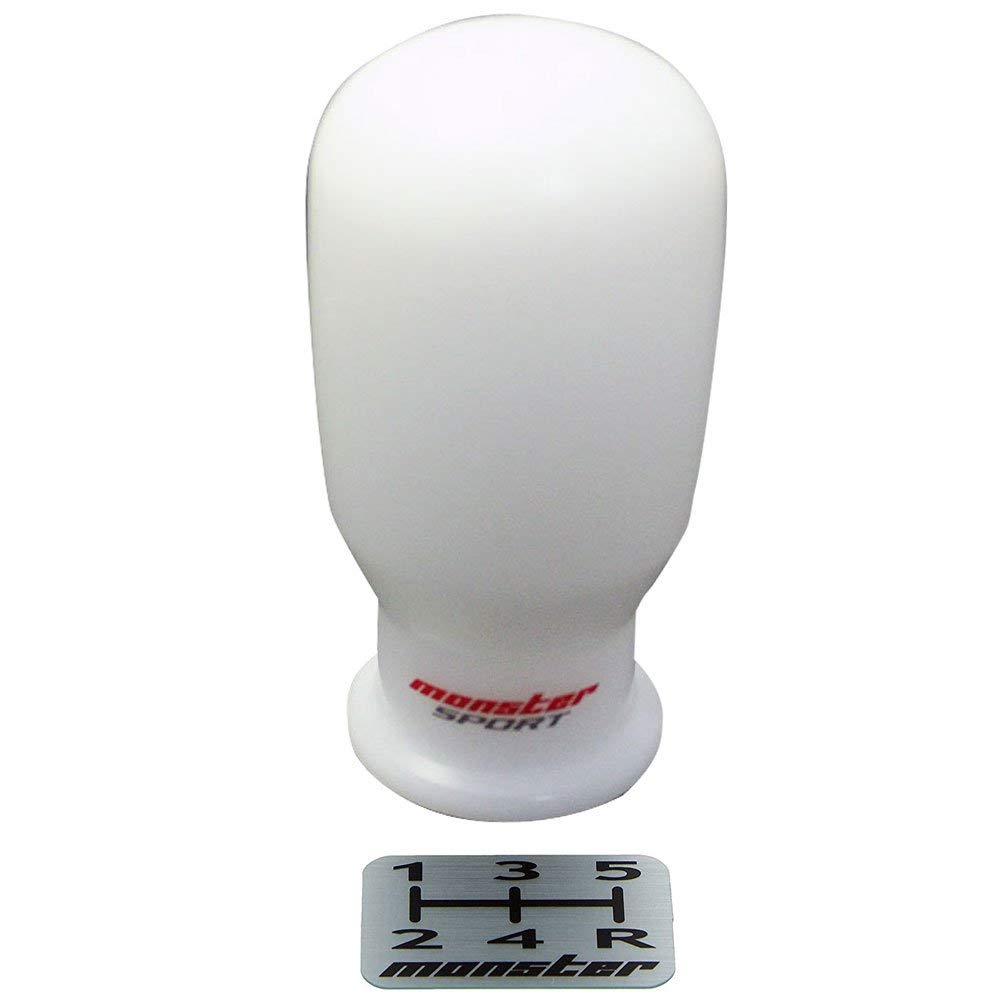 MONSTER SPORT Monster Shift Knob B Type (Stick Type) White