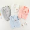 Children's Cotton Vest Autumn and Winter Baby Thickened Girl Undershirt  New Boys Cardigan Baby Warm Vest