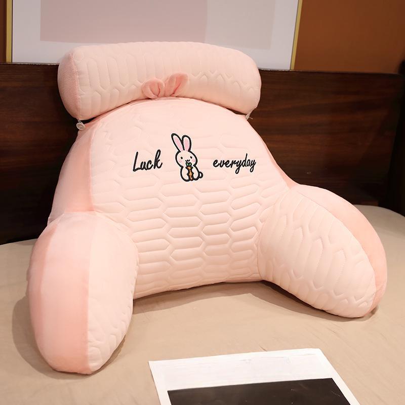 Grand coussin de chevet moelleux - Coussin de dos confortable pour filles