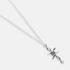 Surgical Steel Necklace, Women's and Men's Couple Drop Chain, 700ZIDA