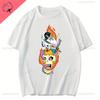 T-shirt en coton Adventure Time à la mode Marceline la Reine Vampire T-shirt à manches courtes Été Col rond Vêtements Unisexe Hauts Décontractés