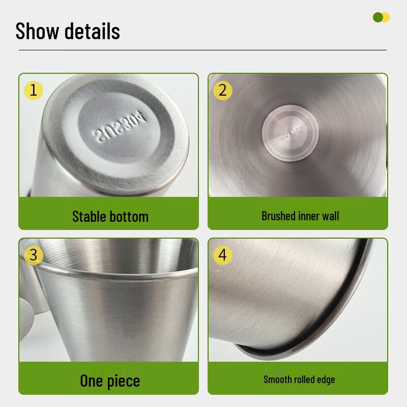 Stainless Steel Commercial Beverage Cup