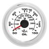 2in Digital Oil Temperature Gauge 361 19Ohm 50 150 celsius  Display 8 Colors Backlight IP67 Waterproof