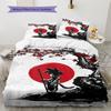 Lenjerie de pat cu model DRAGON BALL, Set cu cuvertură, Husă cuvertură, Față de pernă, Cadou de casă, Cadou de ziua de naștere (1 * husă de pilotă + 2 * fețe de pernă, fără miez)