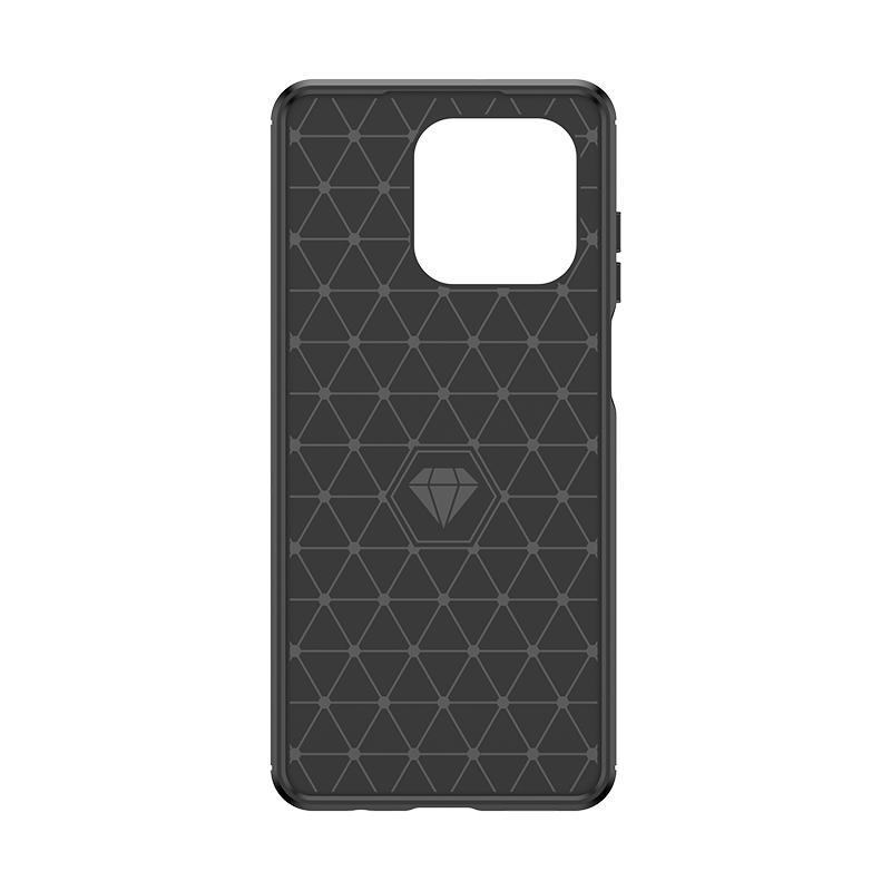 Para Capa Honor X5c Plus Capa Para Honor X5c Plus Anti-choque Silicone Macio Fibra de Carbono Capa Traseira para Celular Para Capa Honor X5c Plus