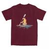 Sea Kayak Sport Kayaking for Men Women T Shirt Sunset Kayaker Merch Hipster Tees T-Shirts Cotton Gift Idea Clothes