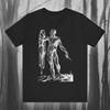 Skinless Unisex Artwork By Andreas Vesalius Horror Retro Tshirt Horror Shirt Medical Eerie Anatomical Shortsleeved Tshirt