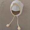 Lovely Crochet Hair Tie Pom Pom Bandana for Women
