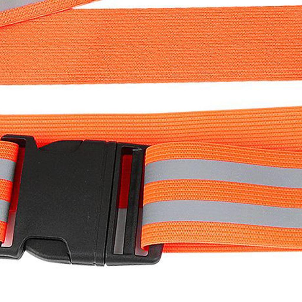 Elastic Reflective Belts fWaist Adjustable Elastic Safety Reflective Belt for Outdoor Running High Visible Night Safety Gear