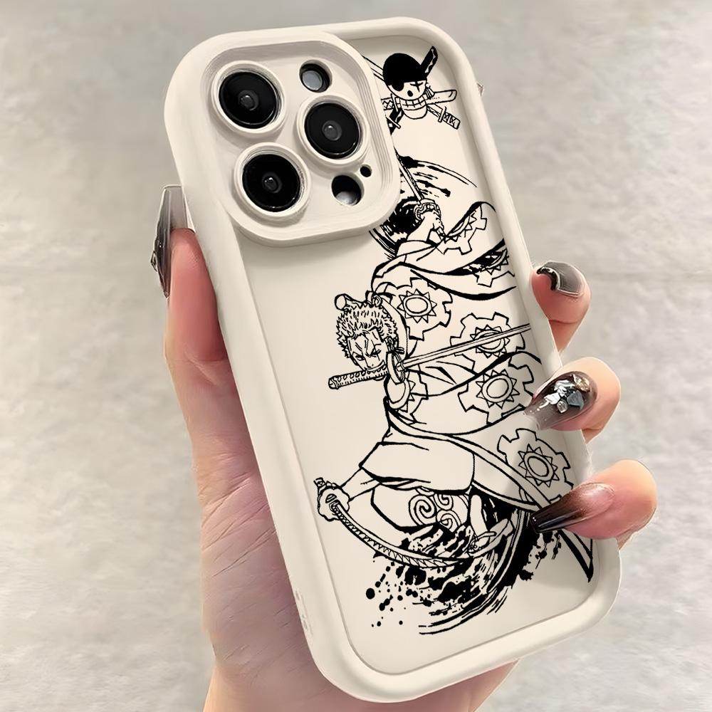Ones Pieces Luffys Zoros Phone Case For Samsung Galaxy A17 A07 A06 A26 A16 A06 A35 A55 A25 A05s A15 A54 A34 A36 A24 4G 5G Soft