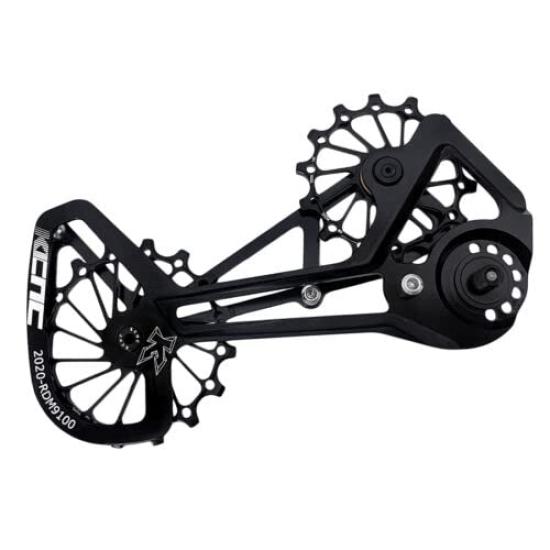 KCNC MTB Oversized Pulley Cage For Shimano XTR SK2615 RD-M9100, Black,