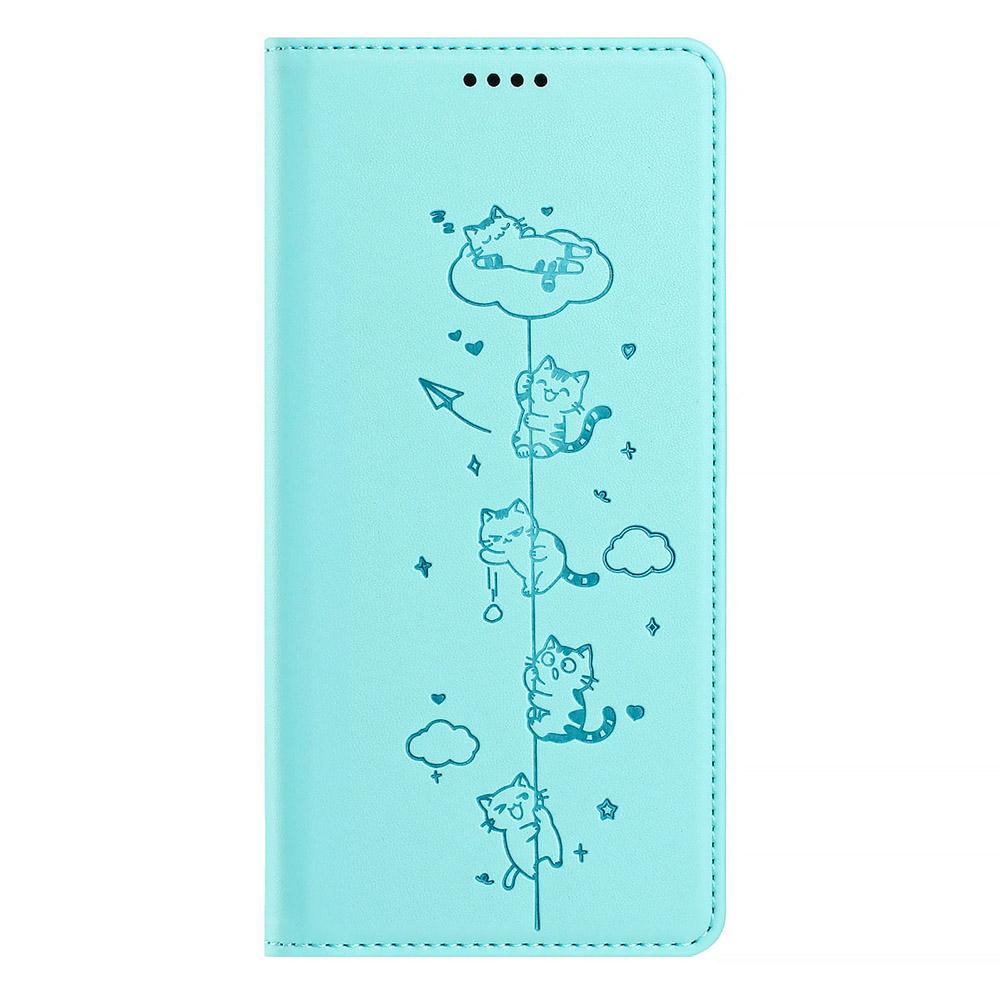 Cat Leather Flip Wallet Case For Xiaomi 13 Ultra 13T Poco F6 F5 X5 M6 C65 Redmi Note 13 Pro Plus 13C 13X Card Slot Phone Cover