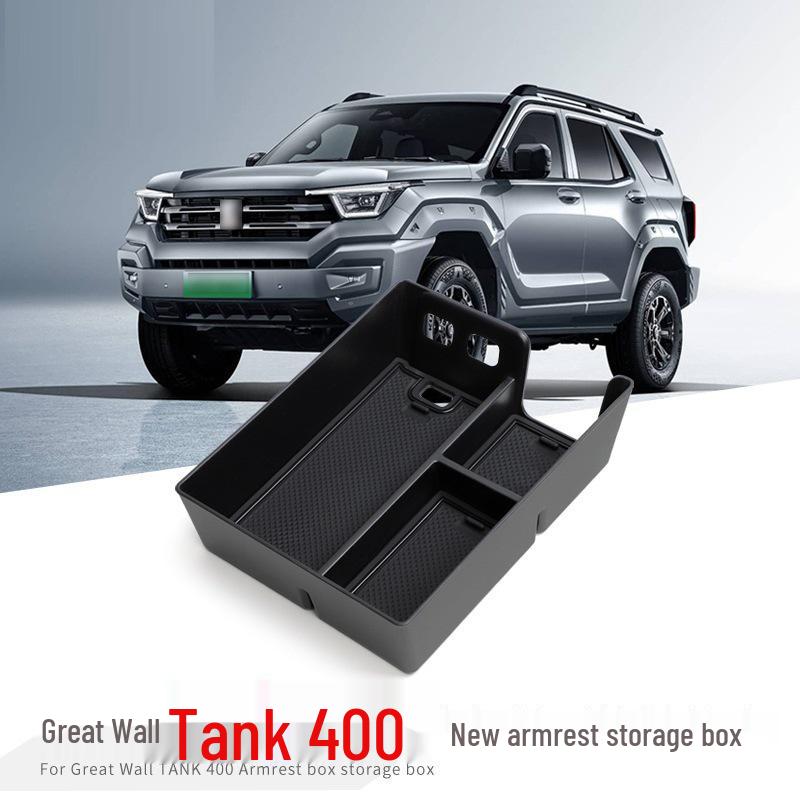 Tank 400 Armrest Console Storage Organizer