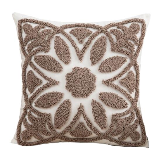 Throw Pillowcase Contrast Color Bohemina Style 3D Flower Decor Home Office Party Decor Bedroom Car Living Room Sofa Throw Pillow Cover