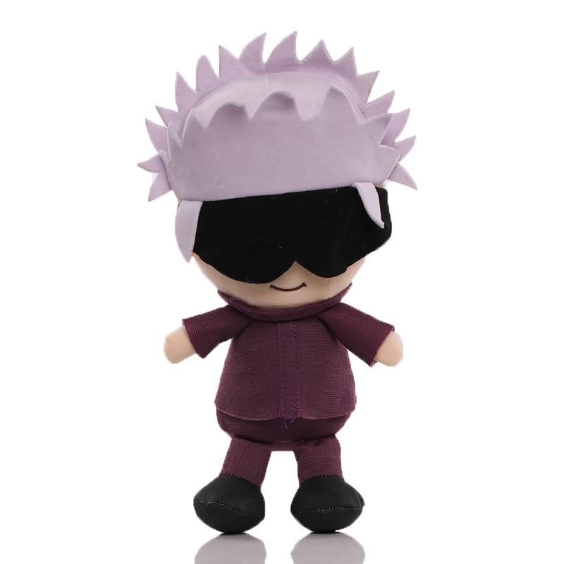 Plüsch Satoru Gojo Fushiguro Megumi Itadori Yuji Inumaki Toge Anime Figur Stofftier Kawaii Puppe Kinderspielzeug Geschenk