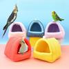 Pet Bird Nest House Warm Comfortable Hanging Winter Parrot Hammock Cave Hedgehog Squirrel Dutch Pig Plush Parrot Cotton Nest