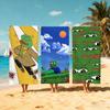 Cartoon Art P-Pepe-e Towel Beach Quick Dry Soft Pool Towels Gift for Travel Gym Shower Camping Sports