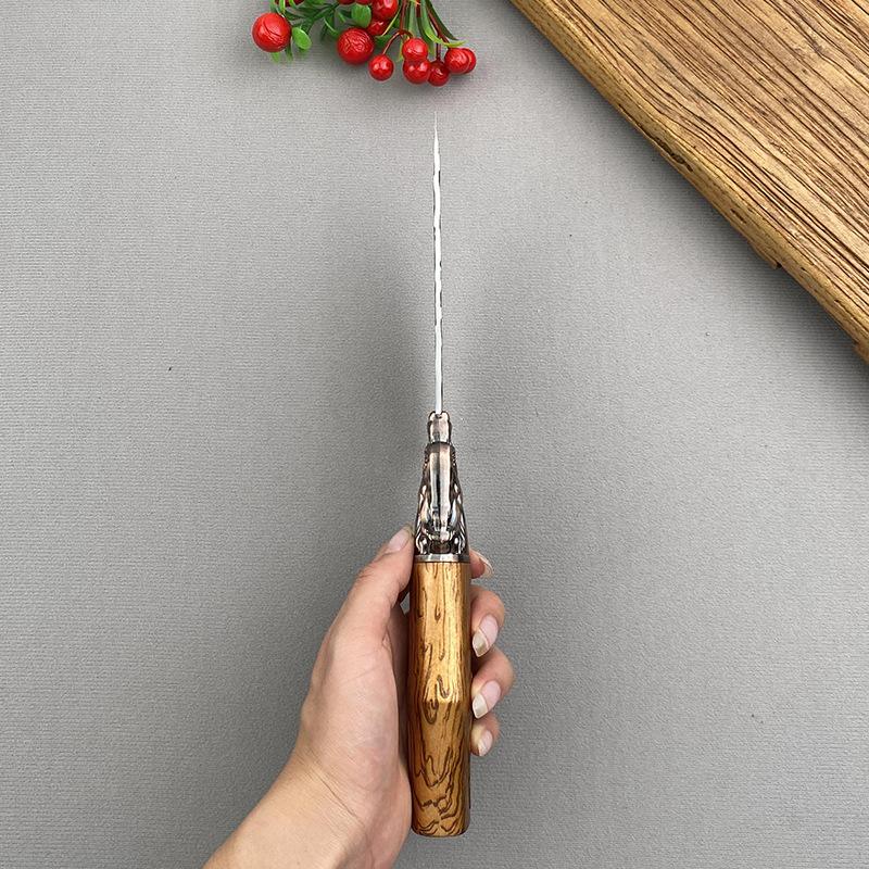 Stainless Steel Meat Cleaver Knife Handmade Forged Boning Knife Kitchen Chef Knives Camping Fish Knifes Cutter