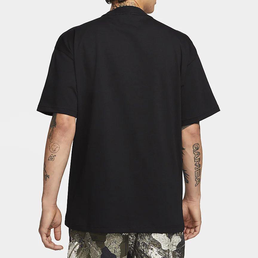 Nike ACG Collection Solid Color Outdoor Sports Loose Fit Short Sleeve Tee Men Tops Black DQ1816-011