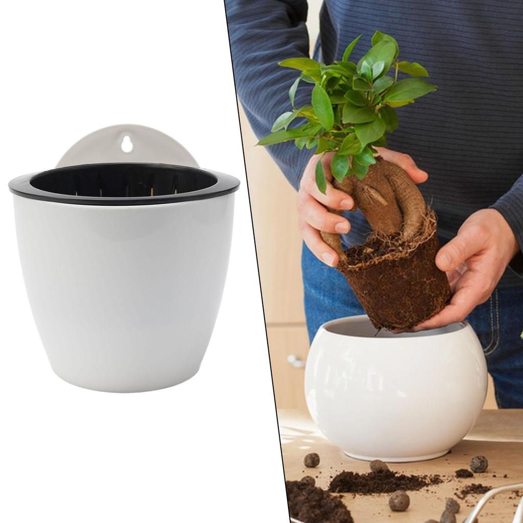 Flower Pot Hanging Indoor Outdoor Plant Pots Plastic
