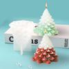 3D Pine Silicone Candle Molds Christmas Decoration Crafts Gypsum Crystal Resin Mold DIY Soap Chocolate Baking Tools Party Gifts