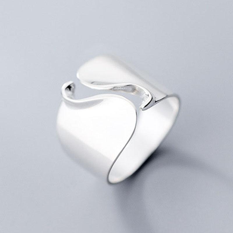 Plum Flower Adjustable Ring For Women Cute Bird Branches Cross Opening Finger Ring Personality Birthday Party Wedding Jewelry