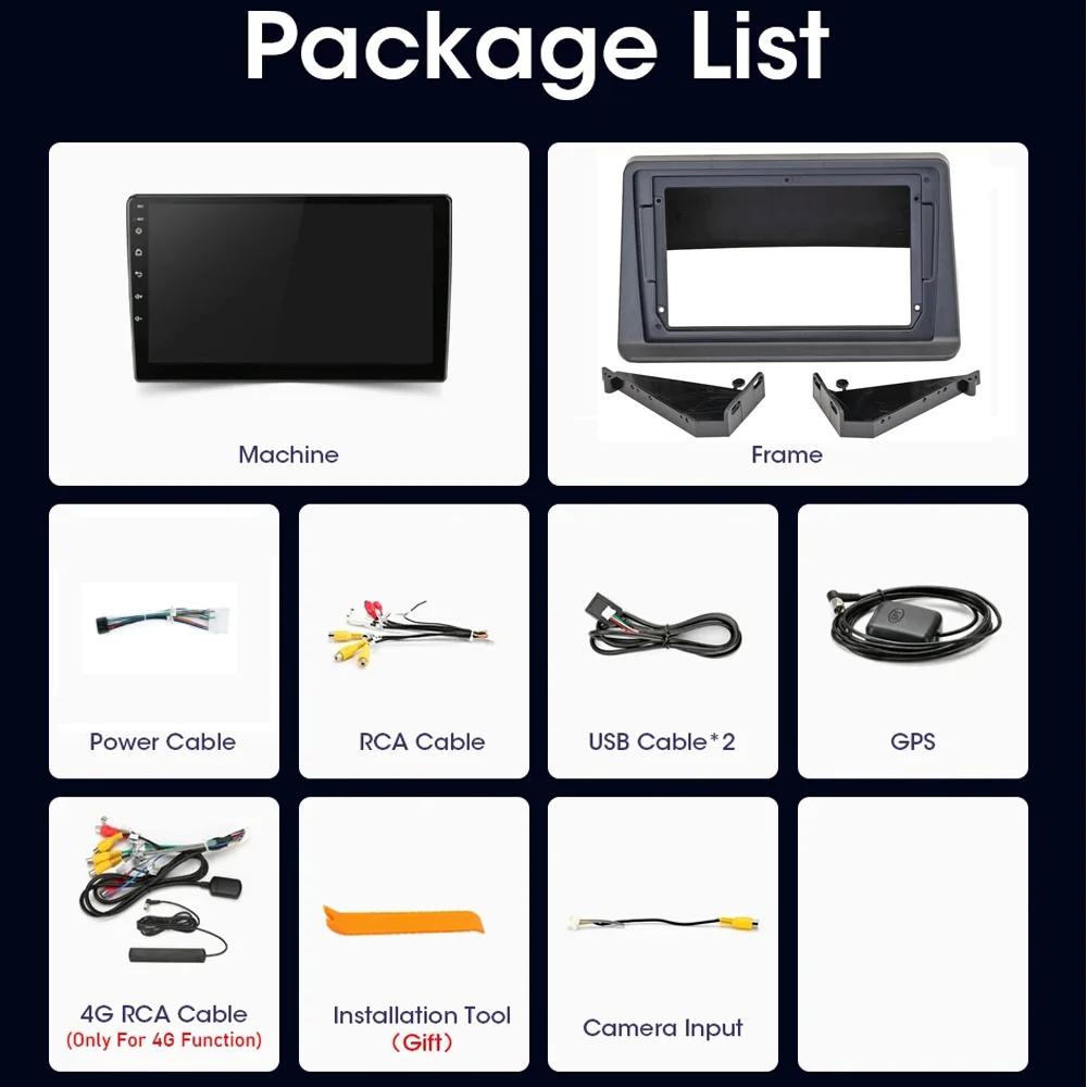 Car Radio For Mitsubishi Pajero 2 V30 V40 V20 1991 - 2004 4G WIFI Multimedia Player GPS Wireless CarPlay Android Auto Autoradio