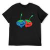 Blu DeTiger Shirt, Strawberry Blu DeTiger Shirt, Music Shirt, Strawberry Guitar Shirt T-Shirt Tees Cute Tops Clothing for Men