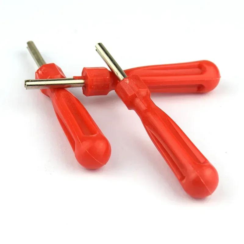 1-20Pcs Car Bike Motorbike Truck Tyre Valve Core Remover Tool Tire Stem Repair Screwdriver Set for Automotive AndMotorcycle Tyre