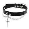 Koreanische Version Punk Style Kreuz Männer und Frauen Hip Hop Retro Kette Halskette Kragen Personalisierte Anhänger Halskette