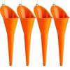 Multi-Function Plastic Long Neck Oil Funnel - for All Automotive Oils Lubrica